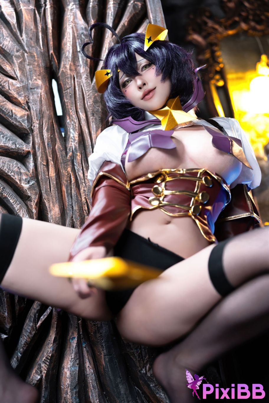 Cosplay Shimizu Yuno Ikutsu Taketo Hiiragi Maika x Araga Kamai PixiBB.COM 047