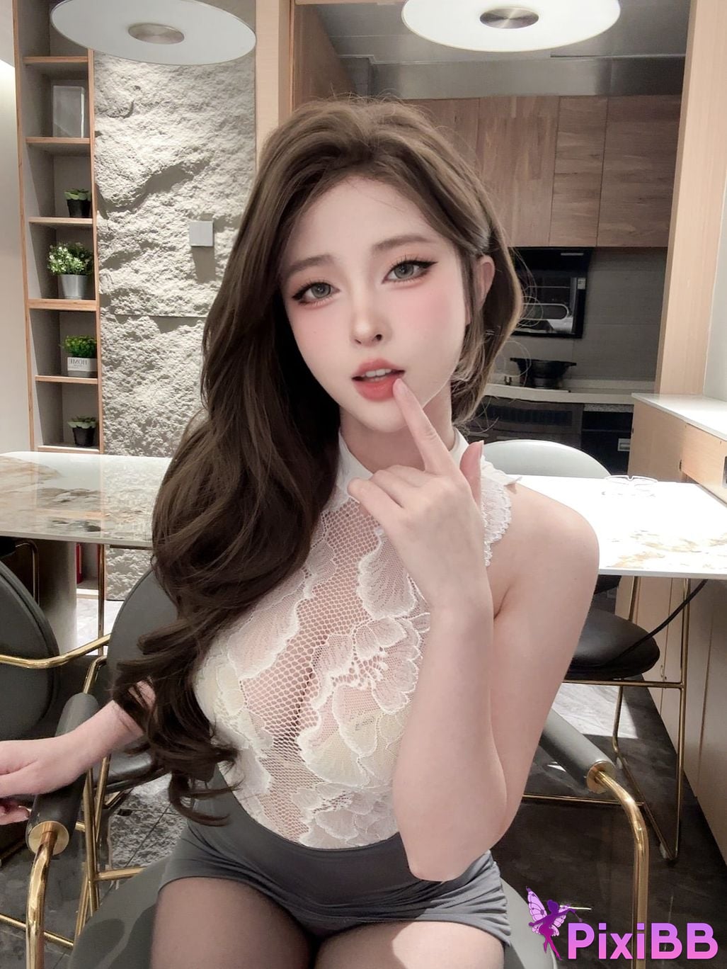 Cosplay Yuno Shimizu Secretary Reception Room PixiBB.COM 002