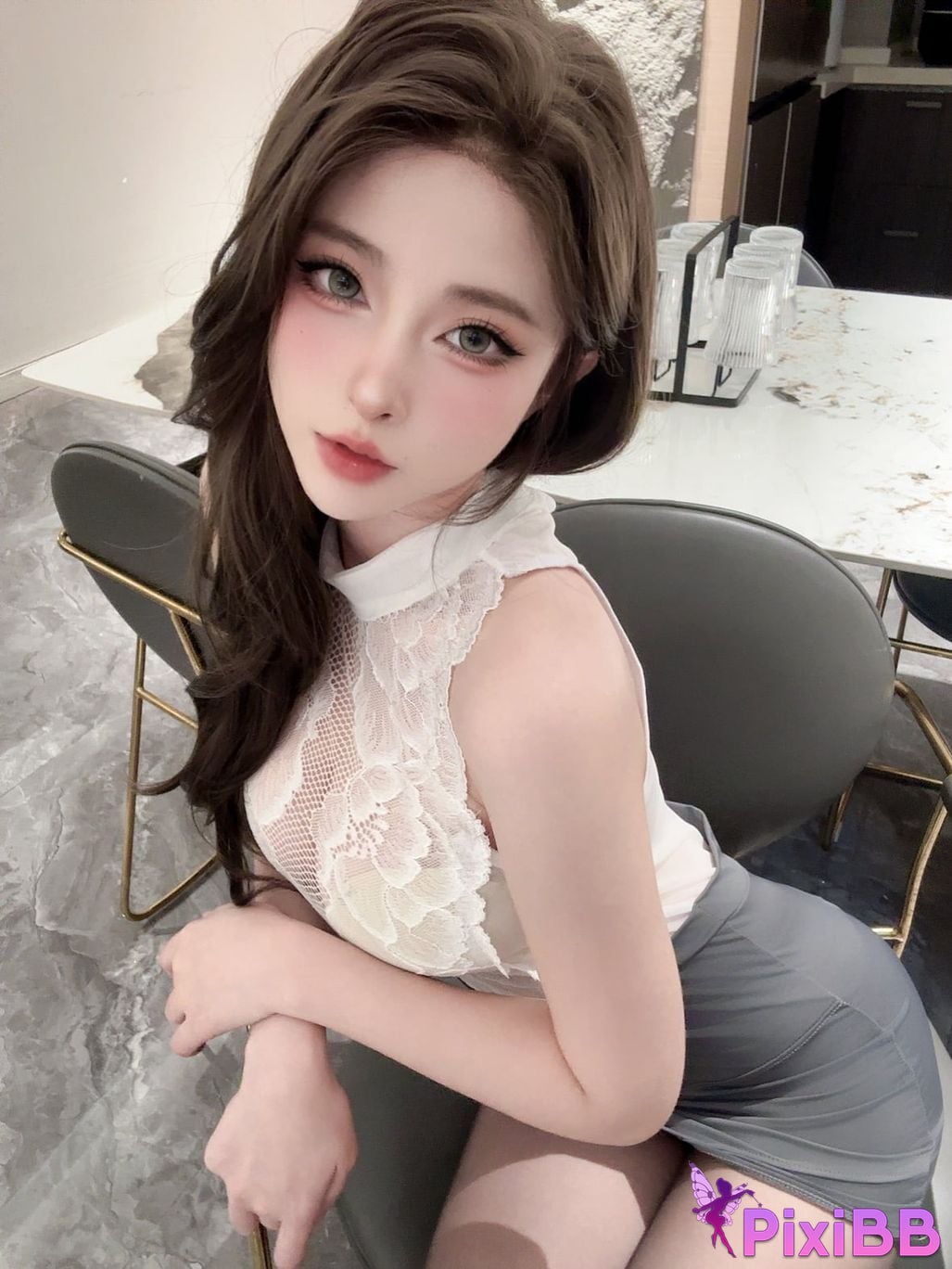 Cosplay Yuno Shimizu Secretary Reception Room PixiBB.COM 022