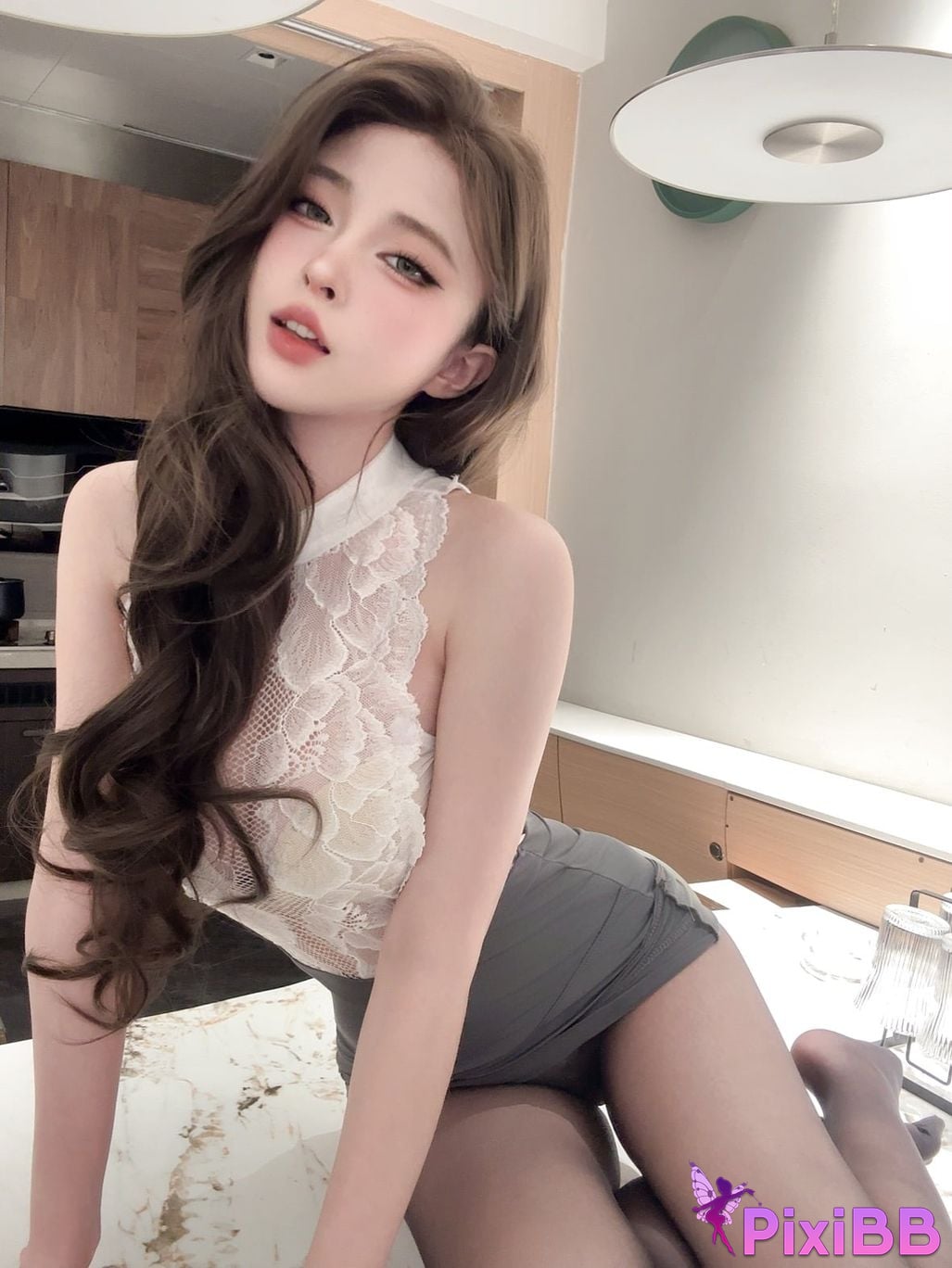 Cosplay Yuno Shimizu Secretary Reception Room PixiBB.COM 046