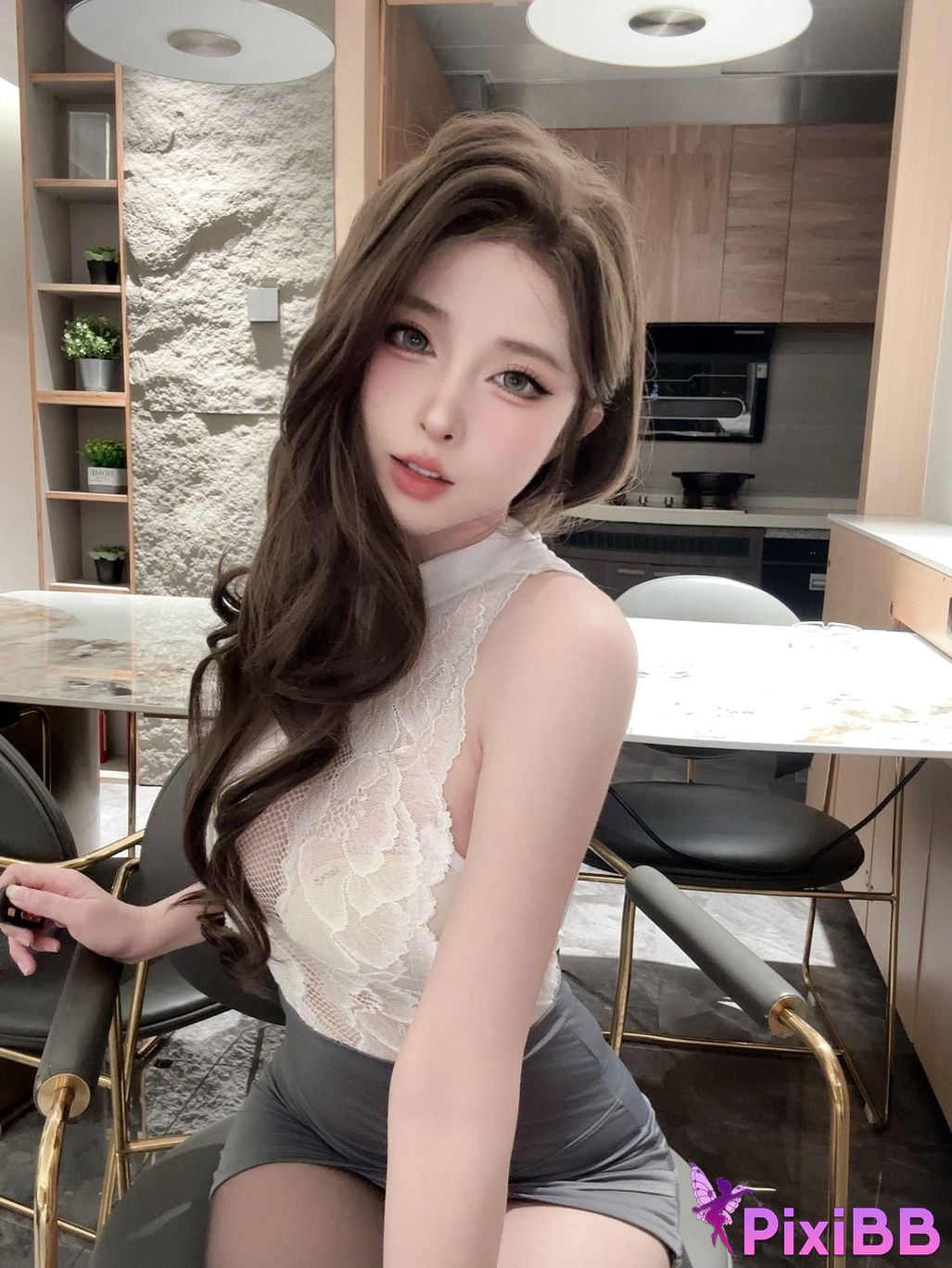 Cosplay Yuno Shimizu Secretary Reception Room PixiBB.COM 053