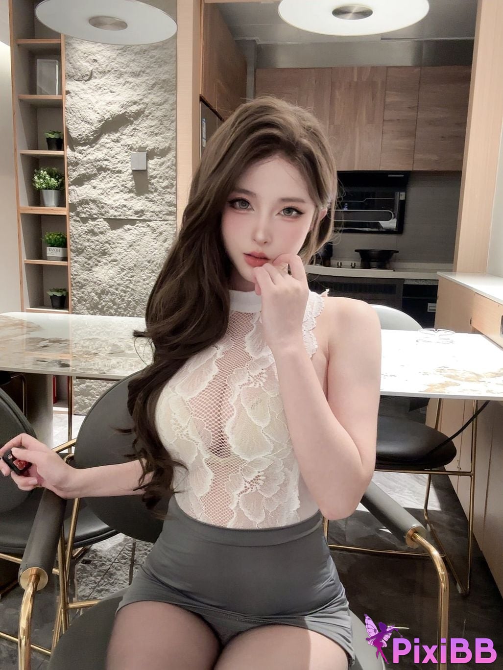 Cosplay Yuno Shimizu Secretary Reception Room PixiBB.COM 054