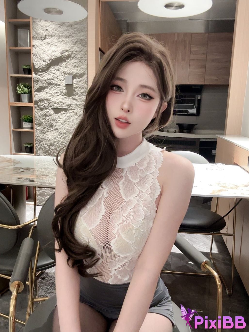 Cosplay Yuno Shimizu Secretary Reception Room PixiBB.COM 055