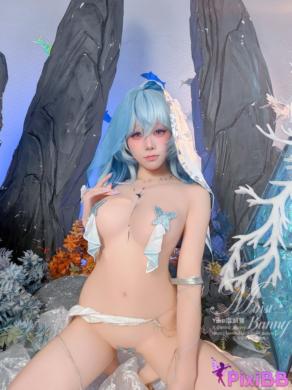 Cosplayer Sticky Dumpling Rabbit 11 monthly works Shorekeeper PixiBB.COM 008