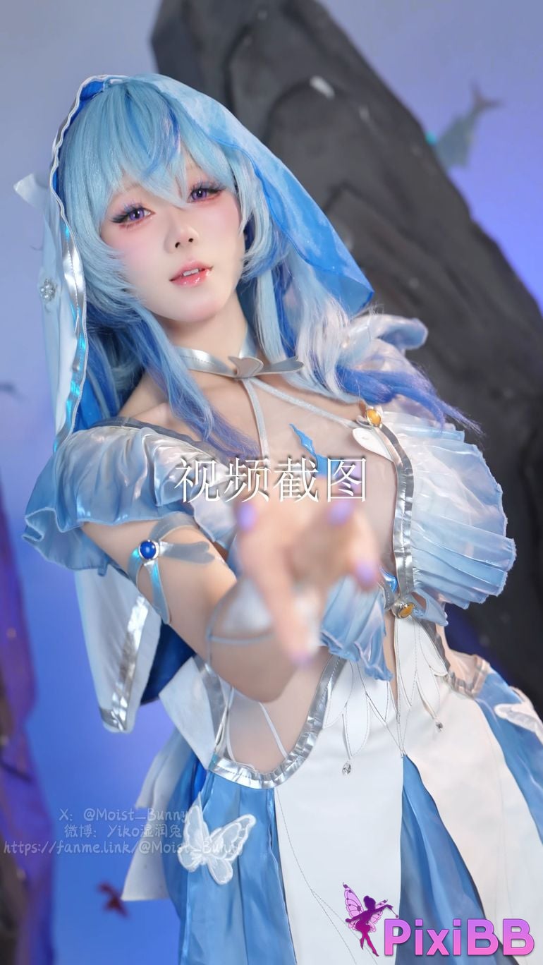 Cosplayer Sticky Dumpling Rabbit 11 monthly works Shorekeeper PixiBB.COM 020