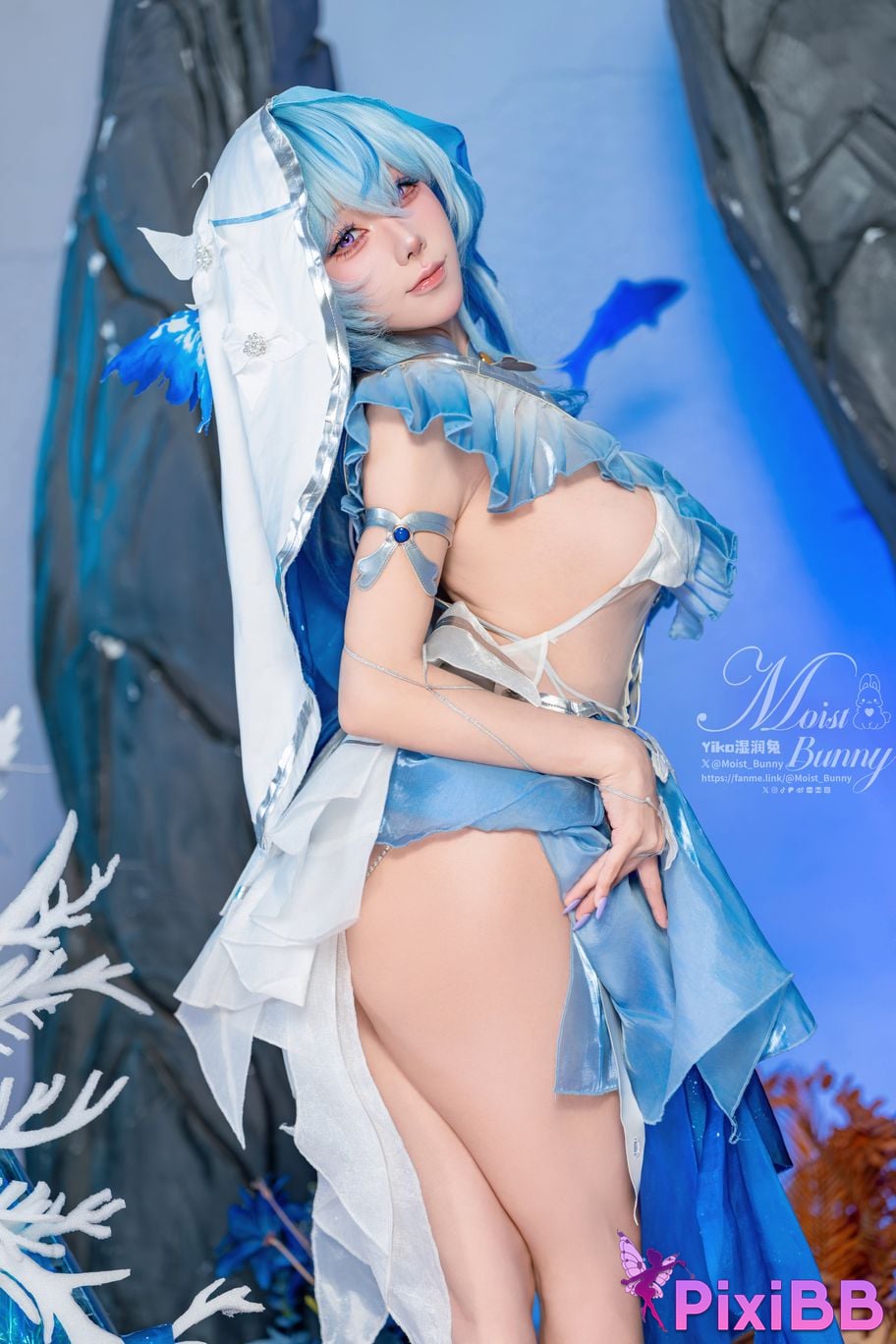 Cosplayer Sticky Dumpling Rabbit 11 monthly works Shorekeeper PixiBB.COM 023