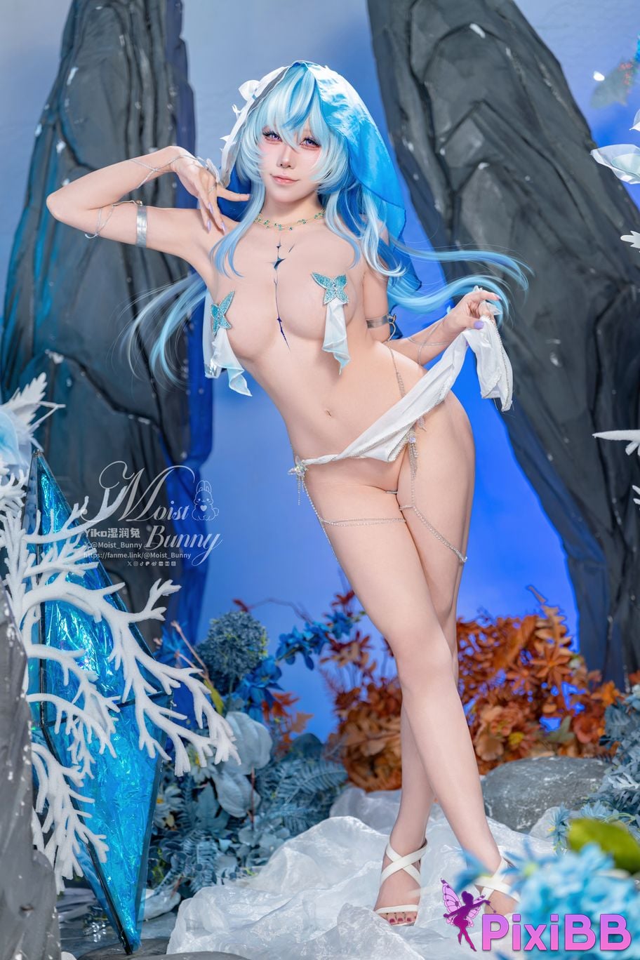 Cosplayer Sticky Dumpling Rabbit 11 monthly works Shorekeeper PixiBB.COM 069