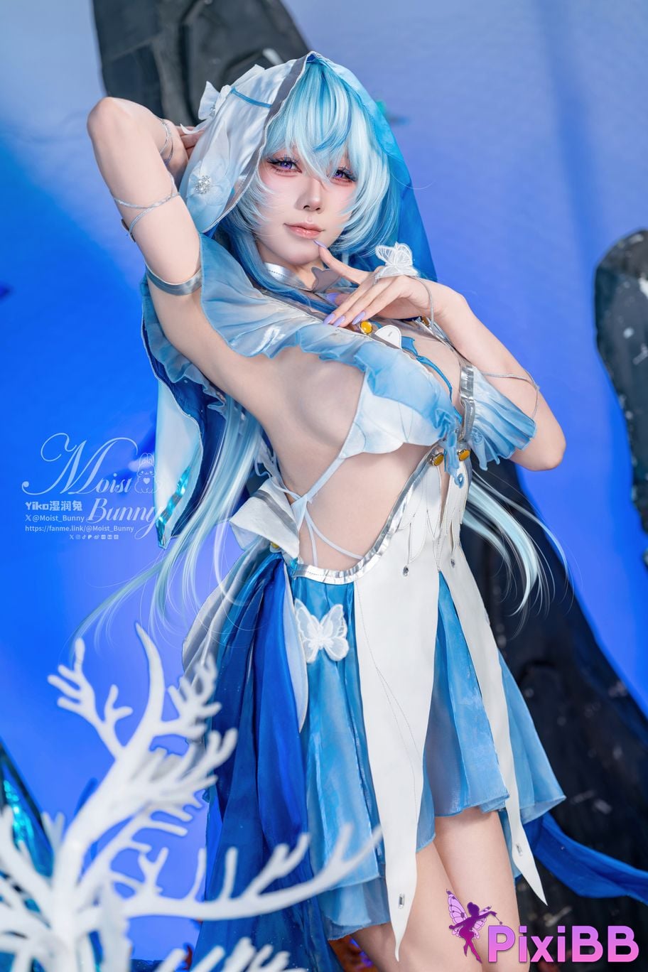 Cosplayer Sticky Dumpling Rabbit 11 monthly works Shorekeeper PixiBB.COM 099