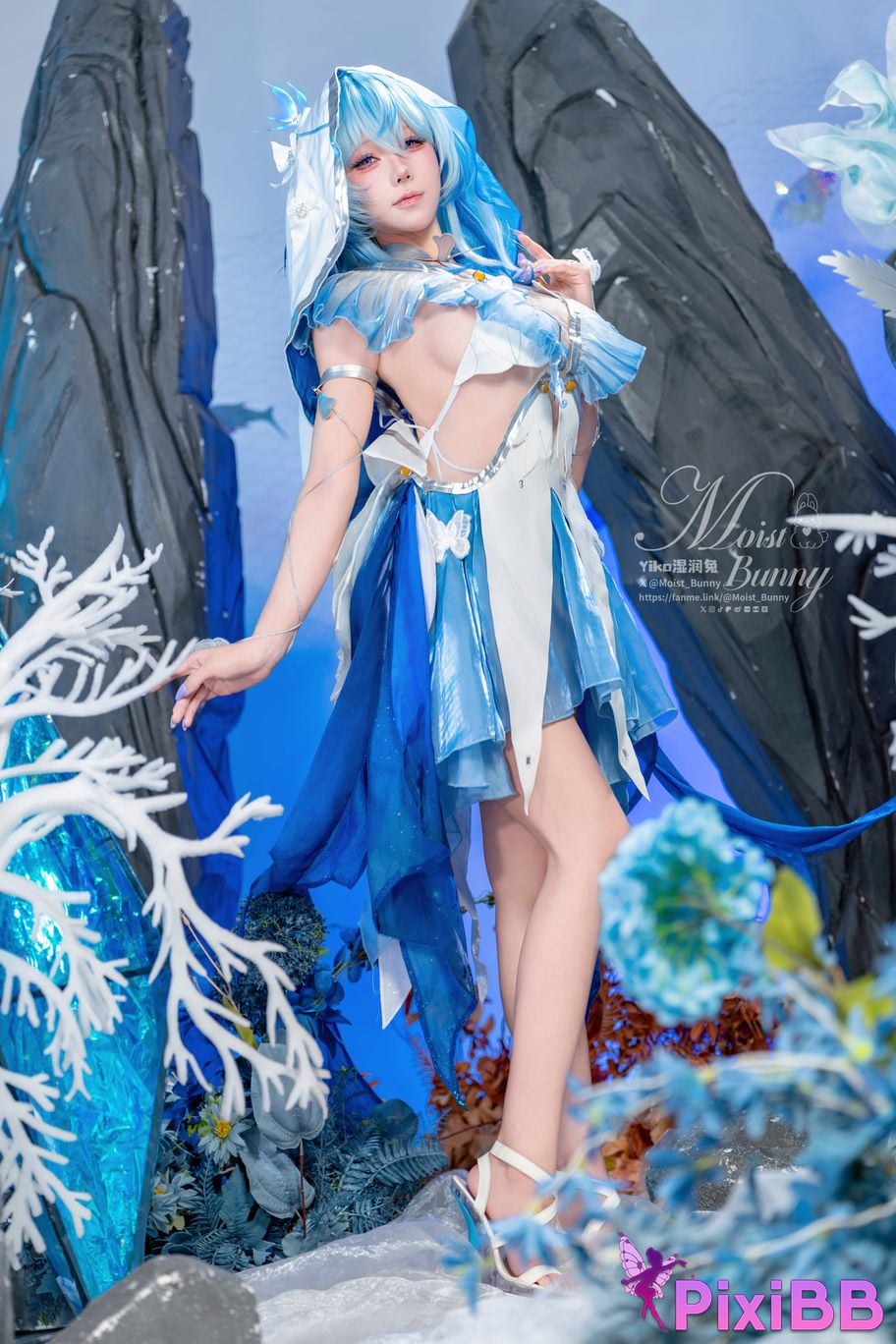 Cosplayer Sticky Dumpling Rabbit 11 monthly works Shorekeeper PixiBB.COM 110