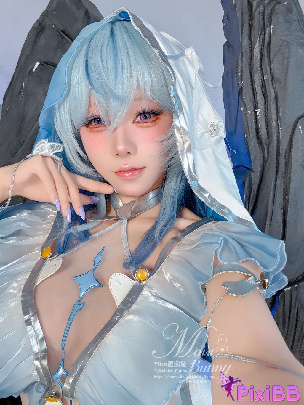 Cosplayer Sticky Dumpling Rabbit 11 monthly works Shorekeeper PixiBB.COM 112