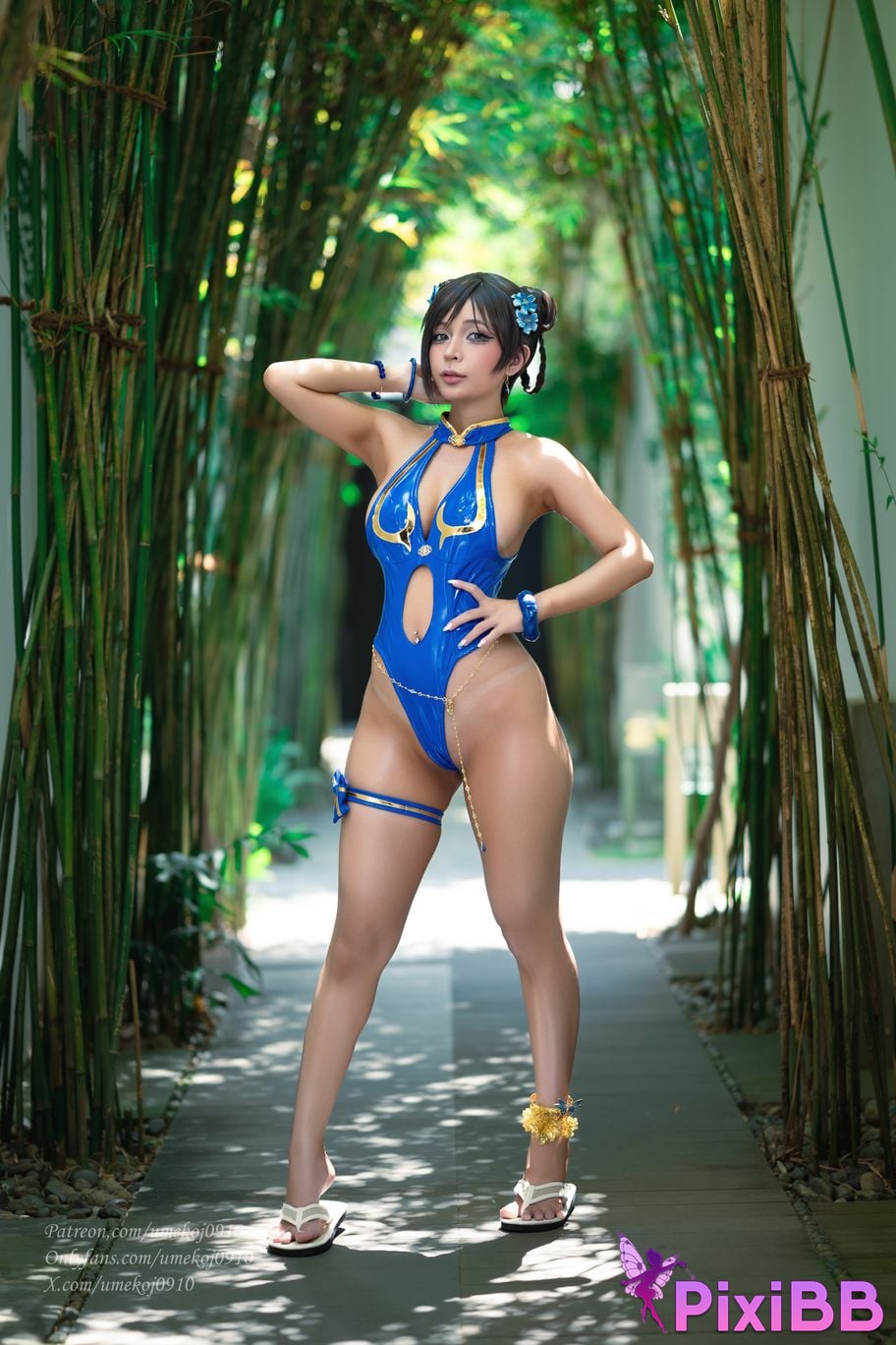 Umeko J Chun Li Outfit 4 (SF6) PixiBB.COM 12