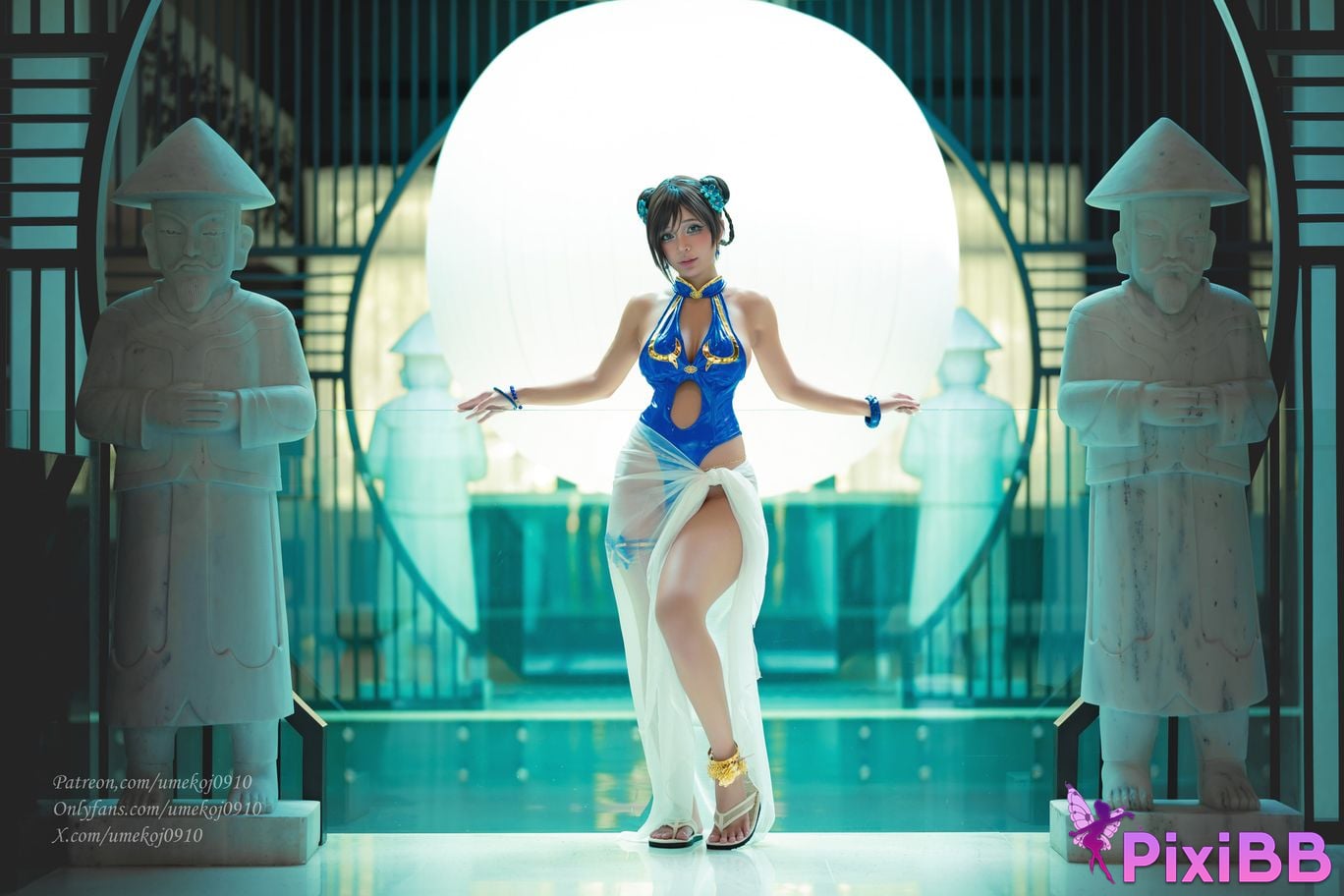 Umeko J Chun Li Outfit 4 (SF6) PixiBB.COM 30