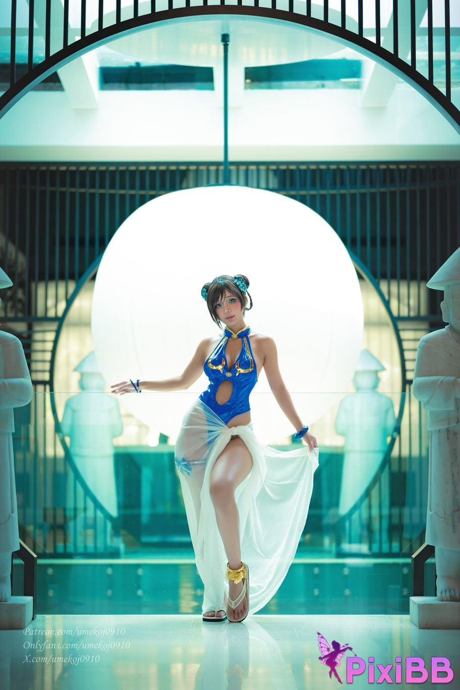 Umeko J Chun Li Outfit 4 (SF6) PixiBB.COM 31