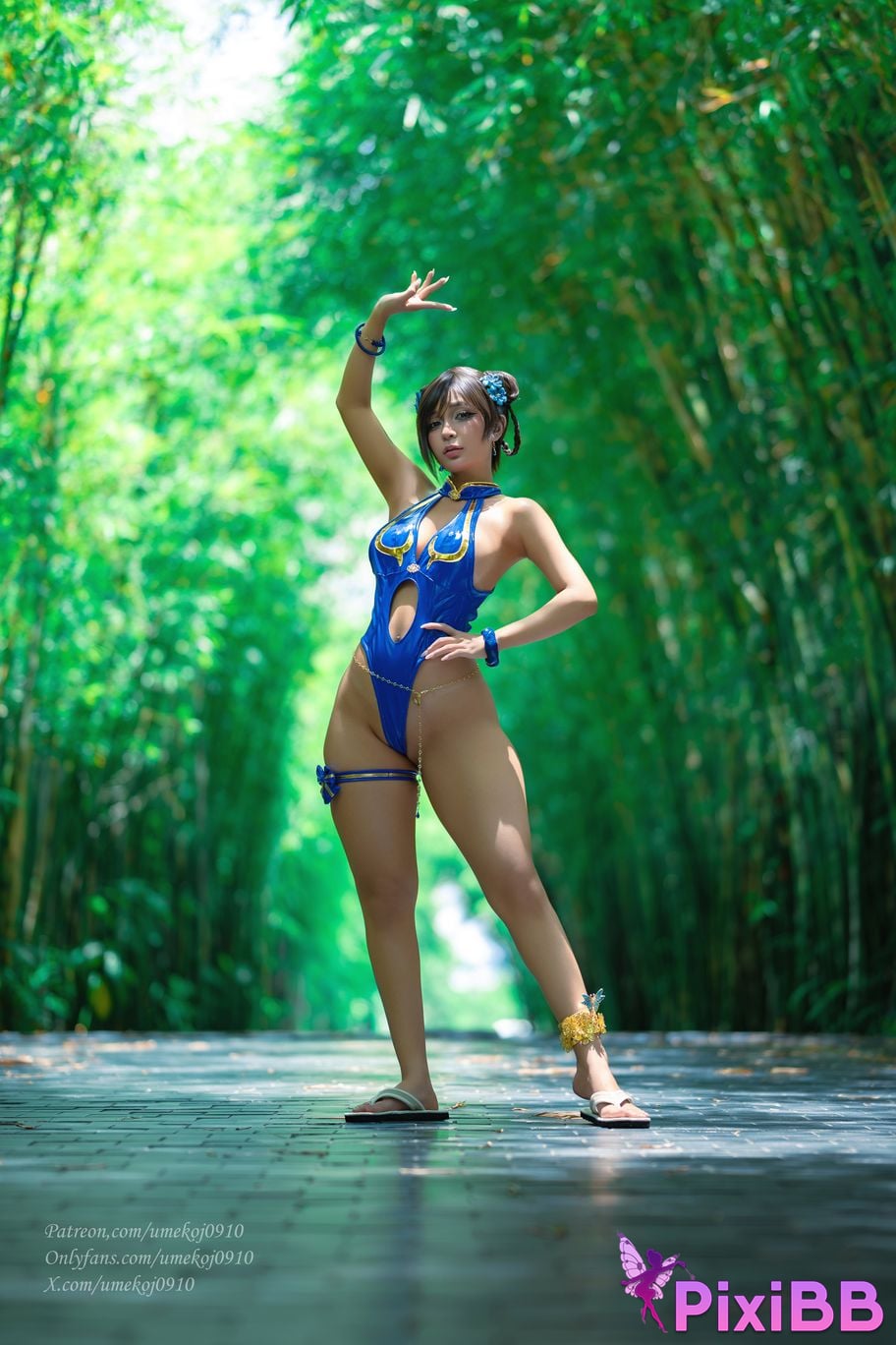 Umeko J Chun Li Outfit 4 (SF6) PixiBB.COM 34