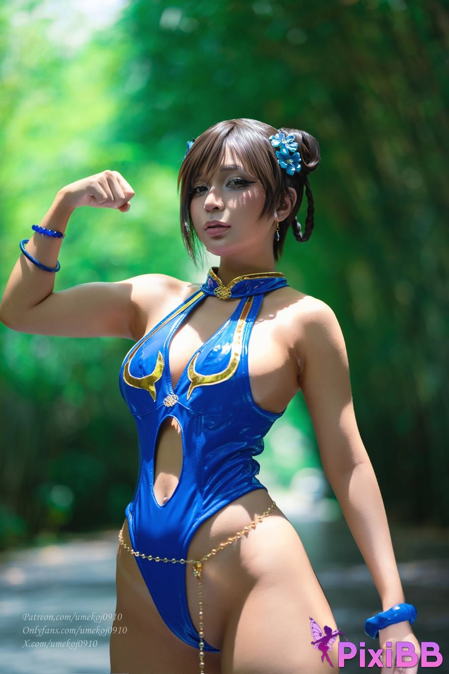 Umeko J Chun Li Outfit 4 (SF6) PixiBB.COM 35