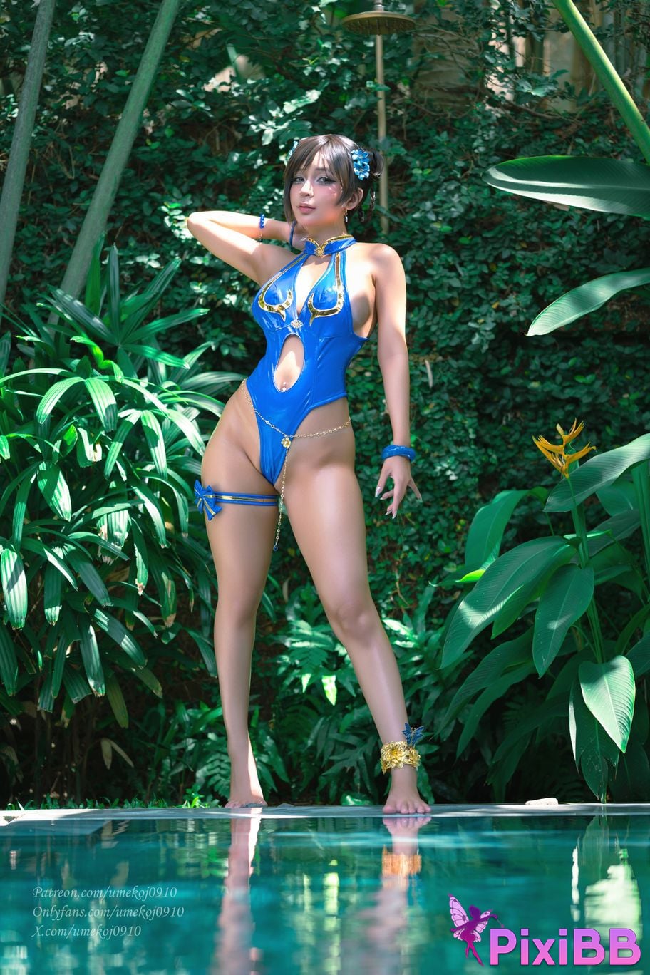 Umeko J Chun Li Outfit 4 (SF6) PixiBB.COM 5