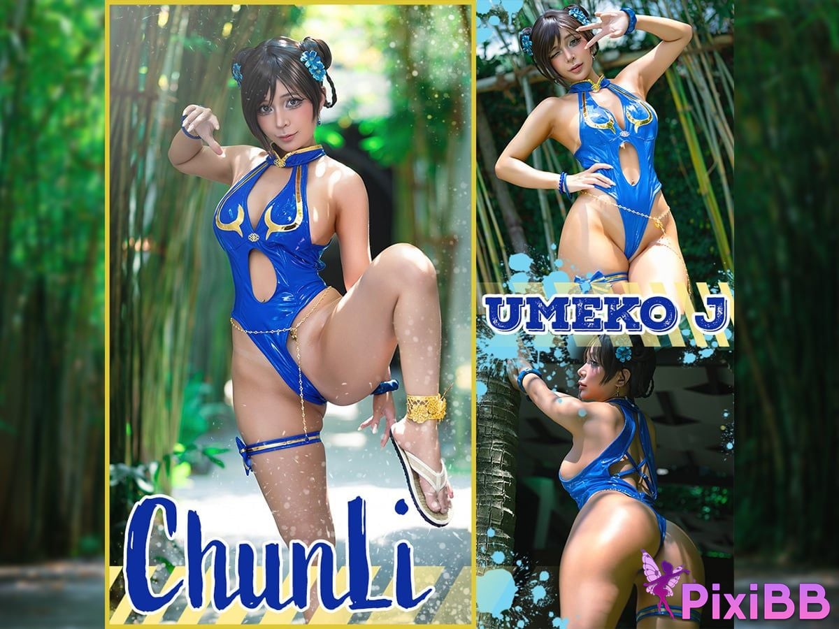 Umeko J Chun Li Outfit 4 (SF6) PixiBB.COM