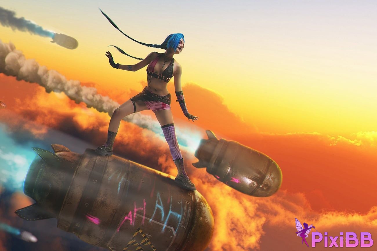 CarryKey Jinx Neon PixiBB.COM 22