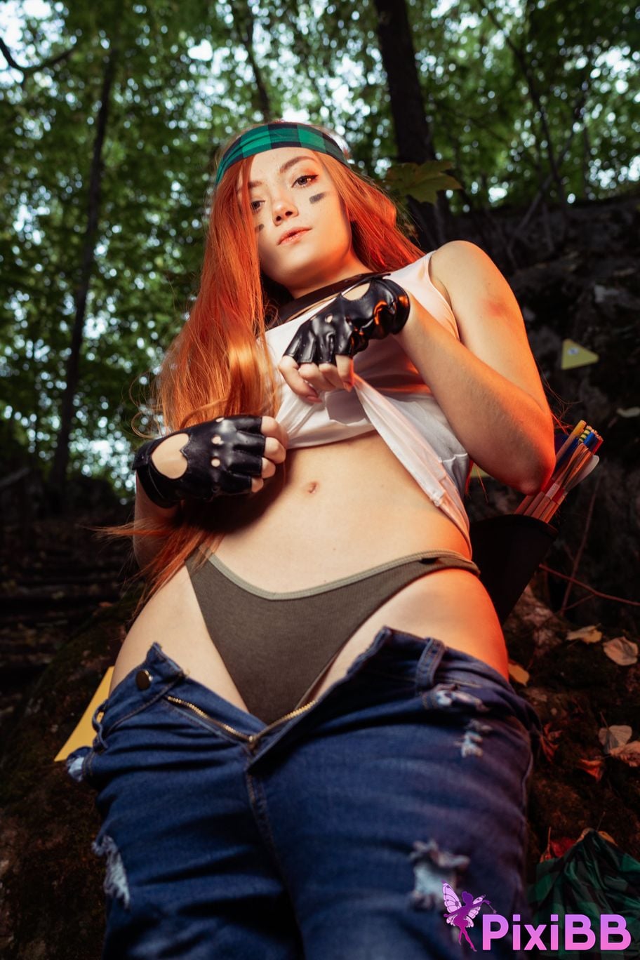 CarryKey Wendy Corduroy Forest PixiBB.COM 9