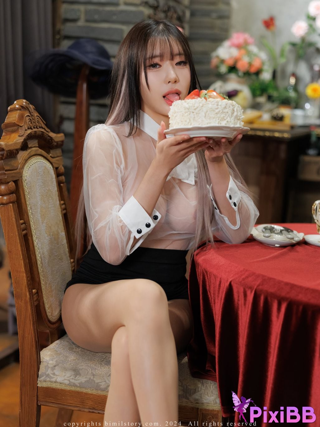 Bimilstory Min Harin Vol.13 Office Lady PixiBB.COM 004