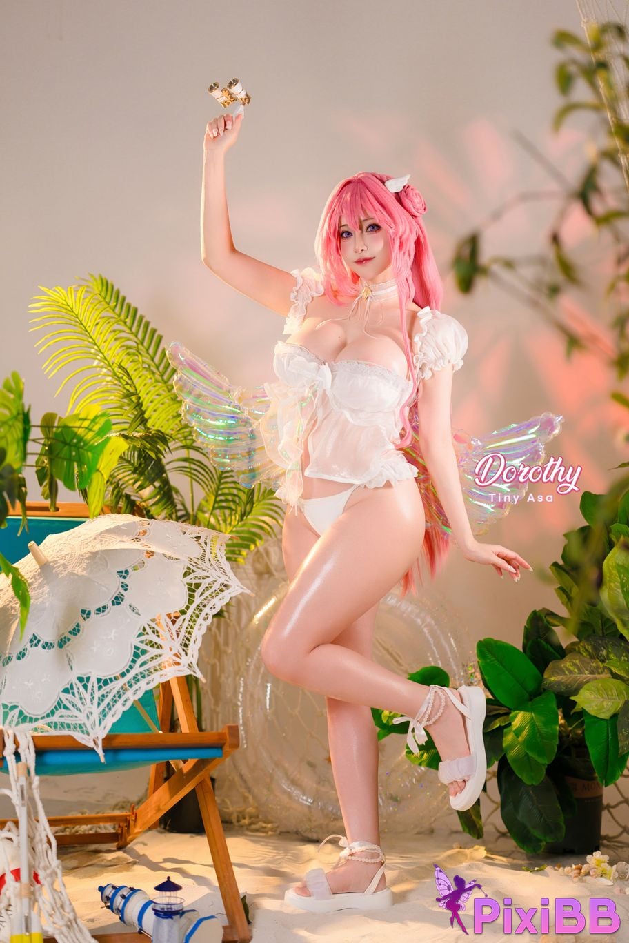 Cosplayer Tiny Asa Dorothy NIKKE PixiBB.COM 024