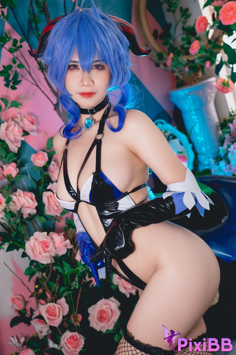 Cosplay Pyon Genshin Impact Gan Yu PixiBB.COM 013