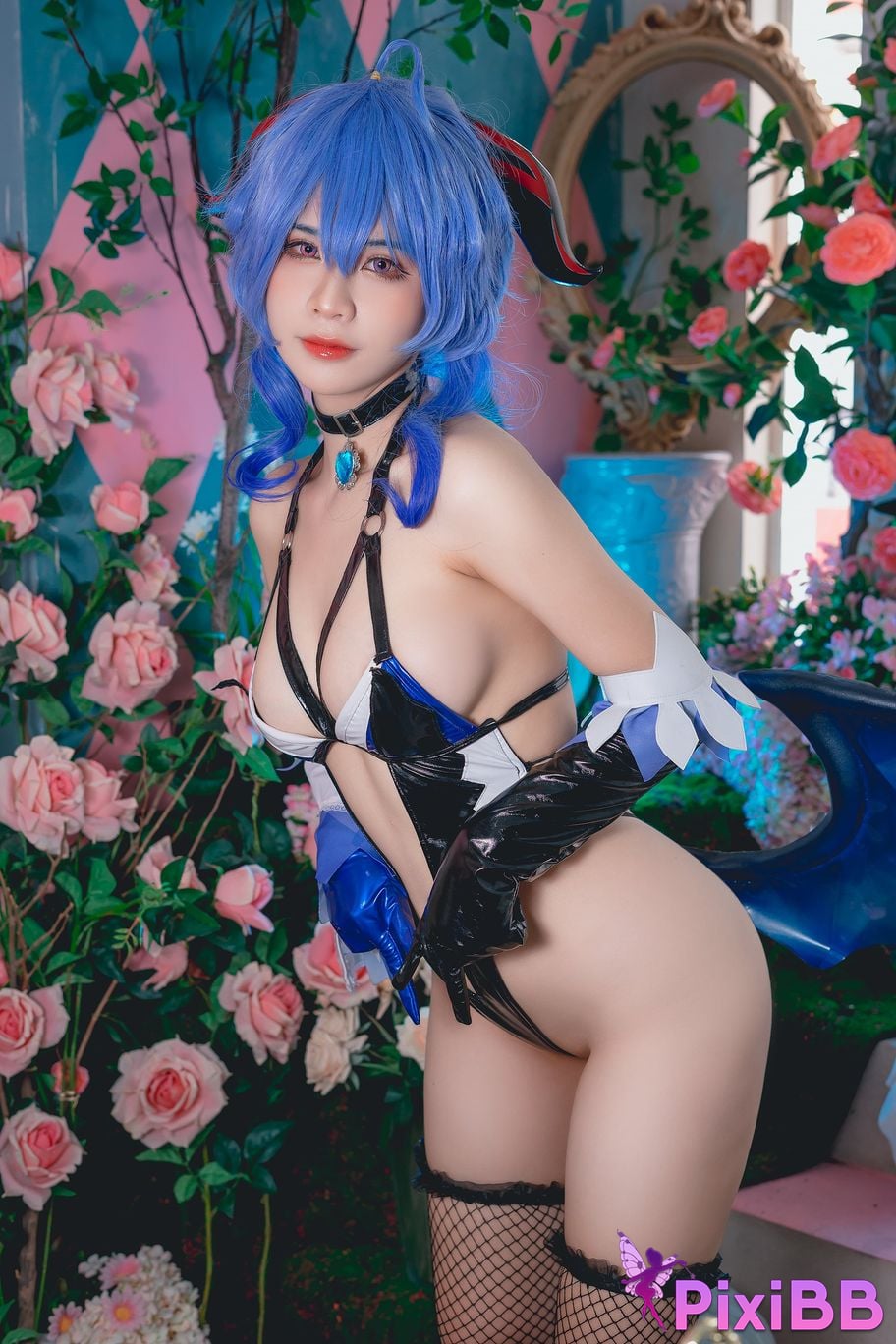 Cosplay Pyon Genshin Impact Gan Yu PixiBB.COM 014
