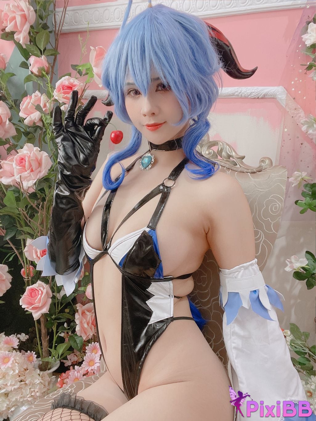 Cosplay Pyon Genshin Impact Gan Yu PixiBB.COM 032