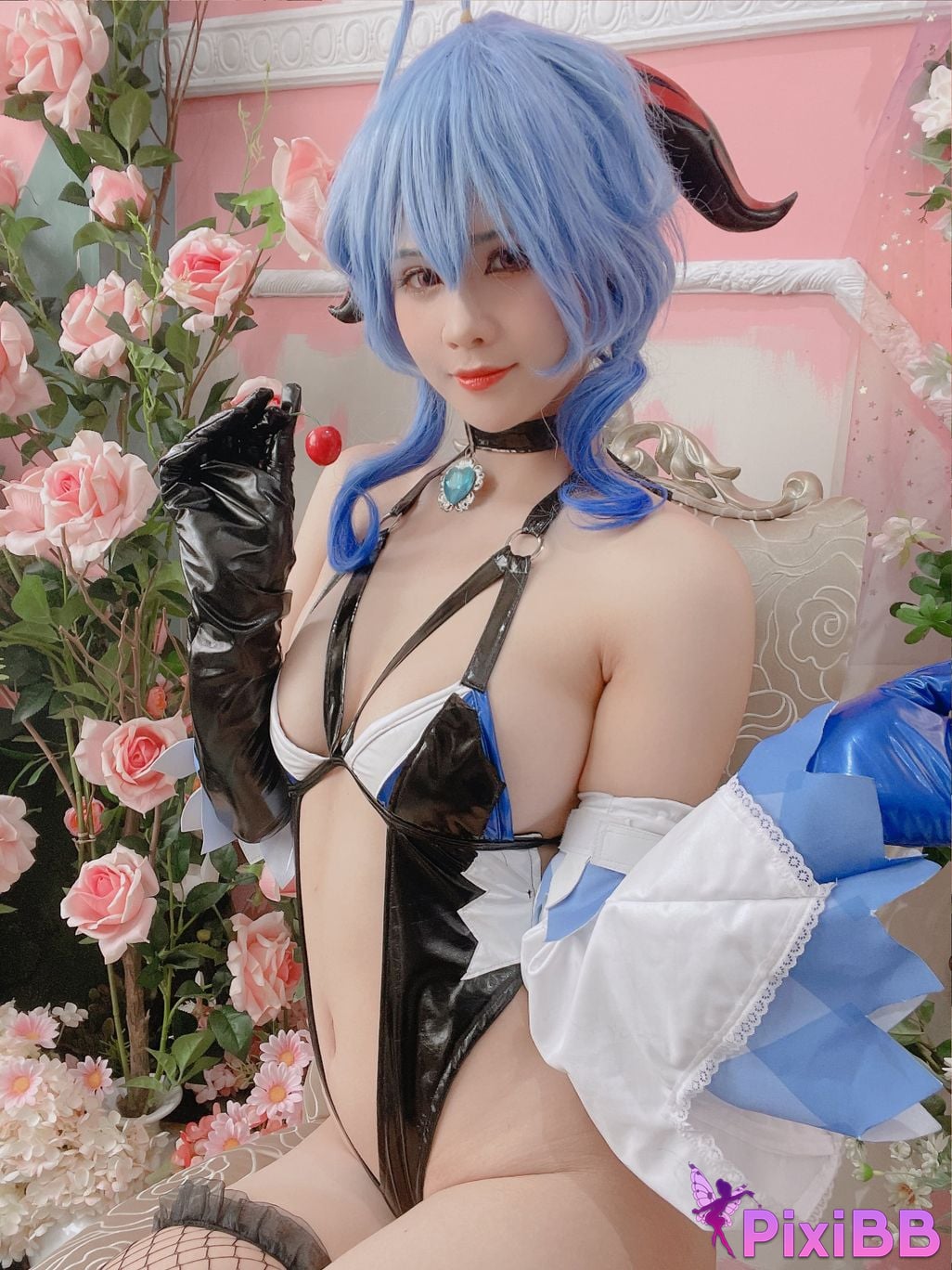 Cosplay Pyon Genshin Impact Gan Yu PixiBB.COM 033
