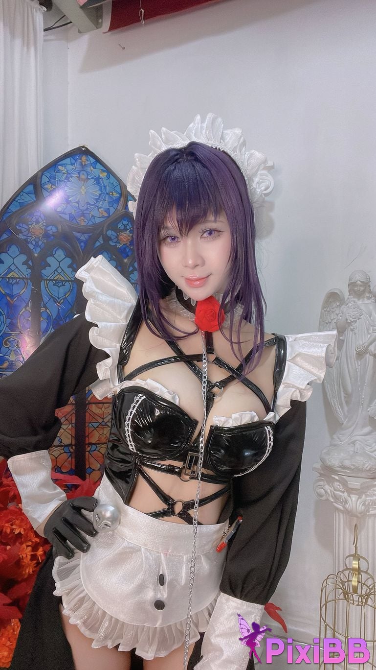 Cosplayer Pyon Mihara Memorial Cafe Nikke PixiBB.COM 037