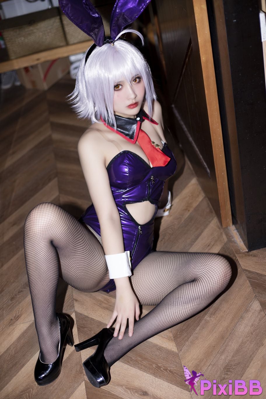 Cosplayer Luo Li LoLiSAMA FGO black rabbit PixiBB.COM 013