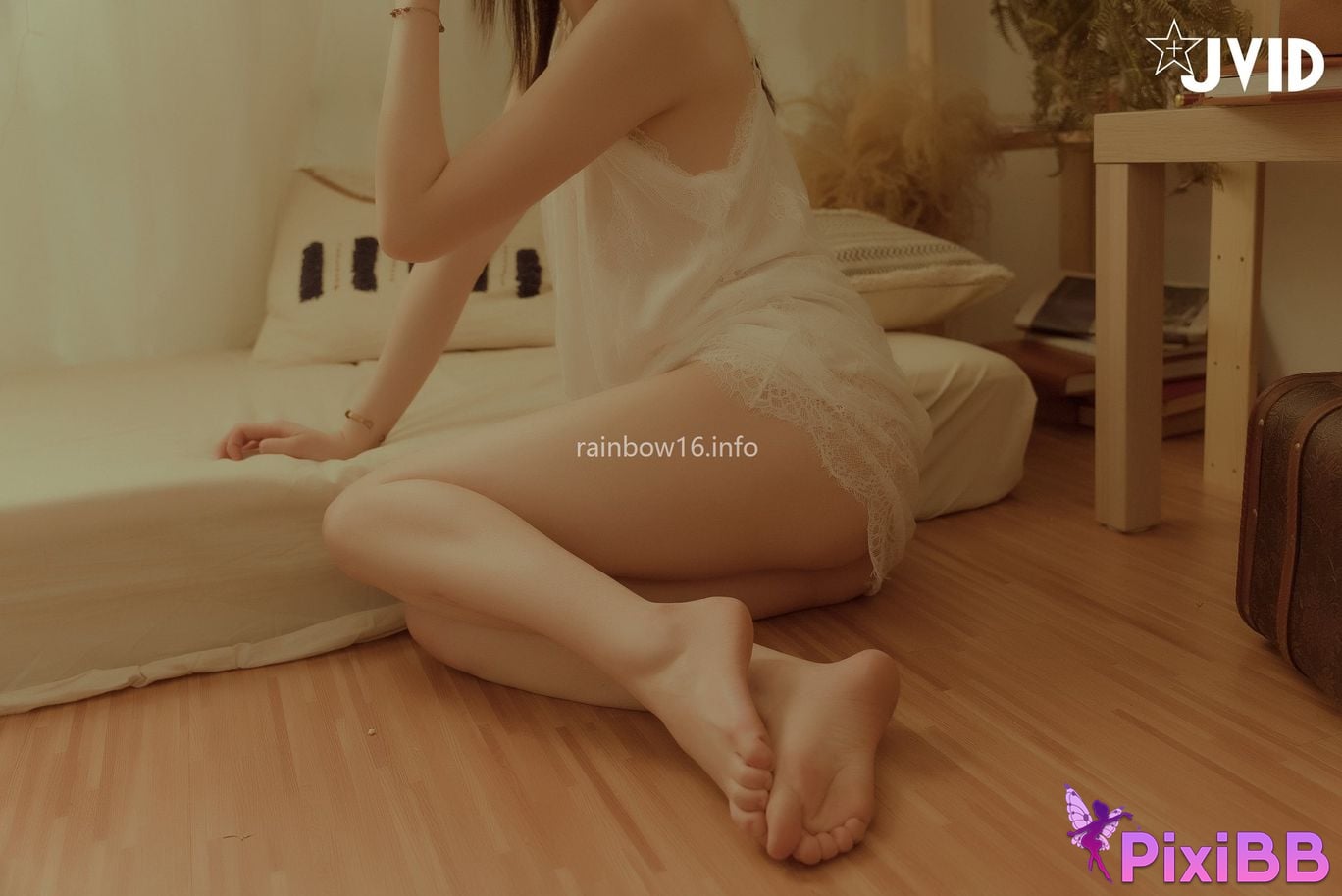 JVID Ali Quan Luo Lu Dian Zui Chu De Xiao Mei Hao Wei Xi Kong Ling Nu Hai Aju PixiBB.COM 109