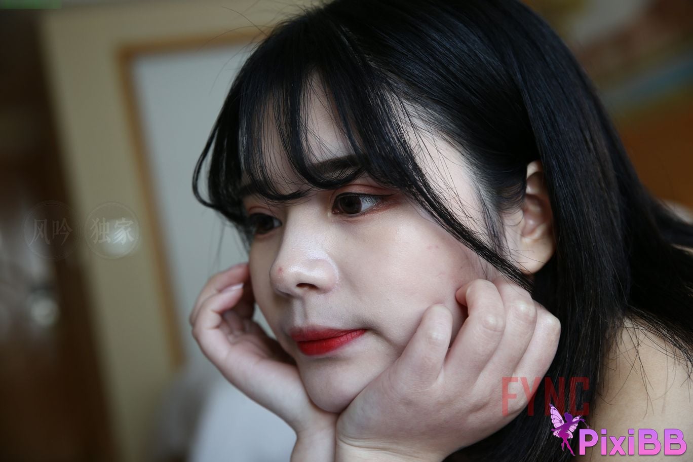 Private Photoshoot Su Xin Ran Feng Yin Niao Chang Chinese Model large scale shoot 4K PixiBB.COM 3121