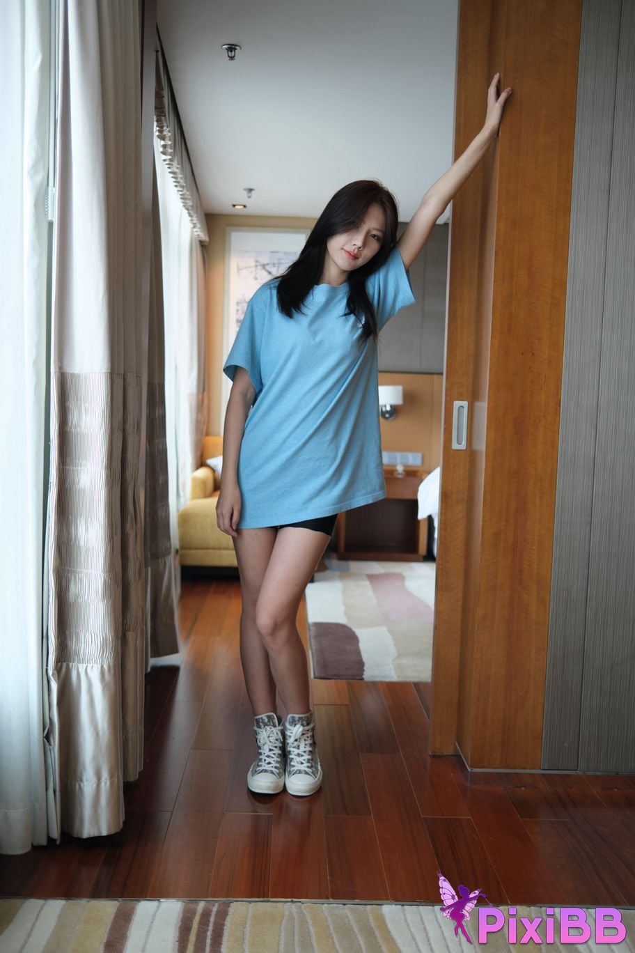 Private Photoshoot Duan Aichen R18 Xiwei agency model shooting in regular clothes PixiBB.COM 264