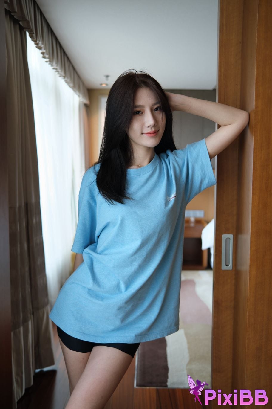 Private Photoshoot Duan Aichen R18 Xiwei agency model shooting in regular clothes PixiBB.COM 286