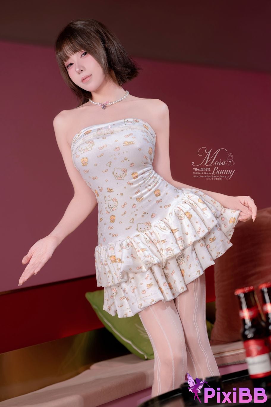 Cosplayer Sticky Dumpling Rabbit 11 monthly works princess little sister PixiBB.COM 056