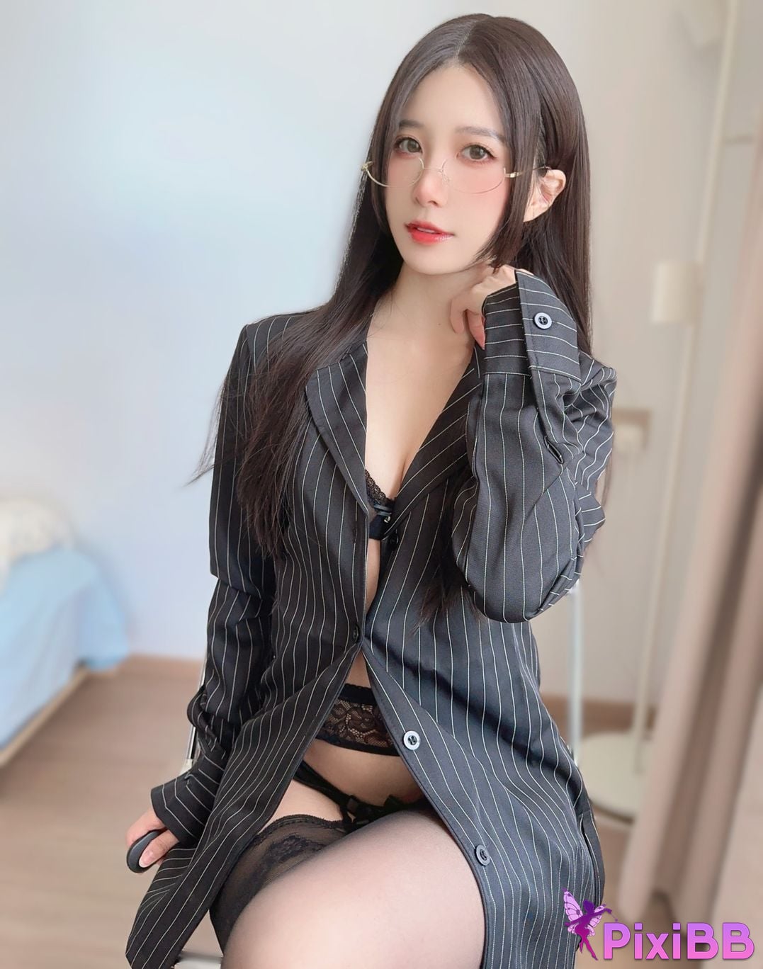 Cosplayer Pudding method Dafa private OL PixiBB.COM 008