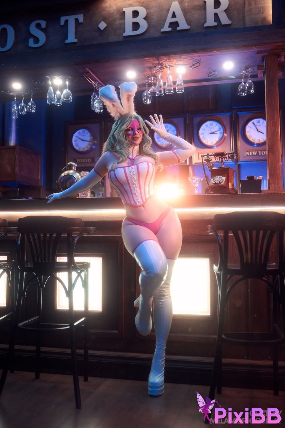 Lady Melamori White Rabbit (Batman) PixiBB.COM 1