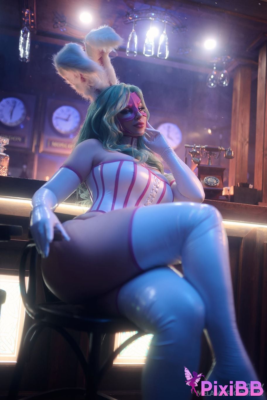 Lady Melamori White Rabbit (Batman) PixiBB.COM 22