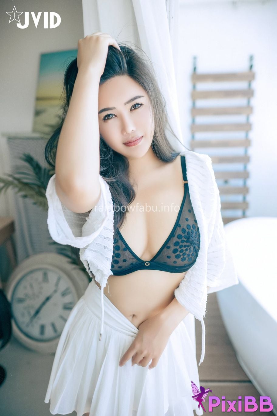 JVID Mumusen Gang Shi Lian noJi Mo Du Ju Mei Nu Tuo Xia Nei Yi Xiong Meng Ru Dan Chu lonely woman Xu Yao Yong Rou Bang Fu Wei Ta De Qing Shang PixiBB.COM 030
