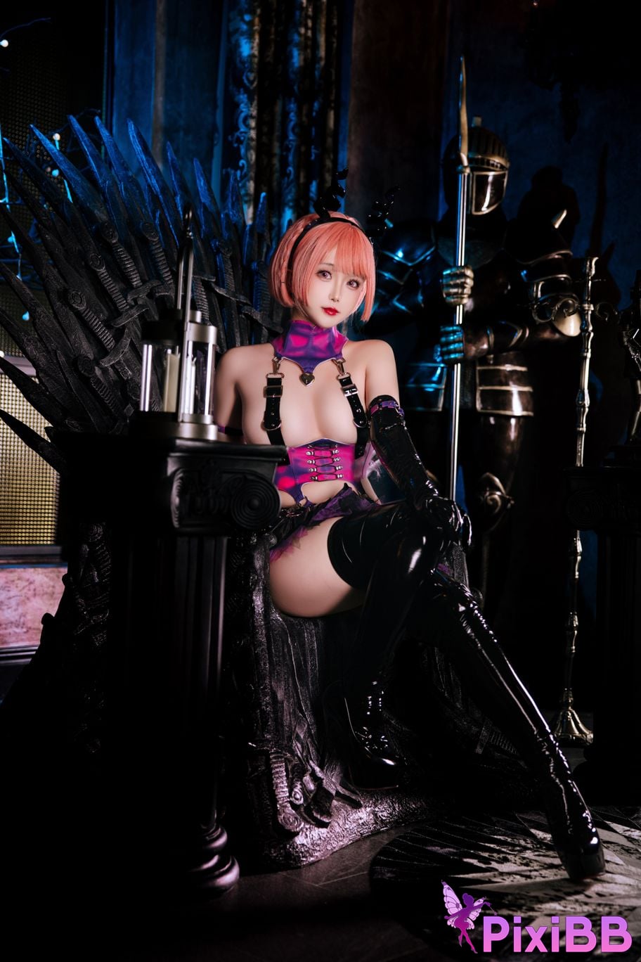 Cosplayer Hinajiao new succubus PixiBB.COM 001
