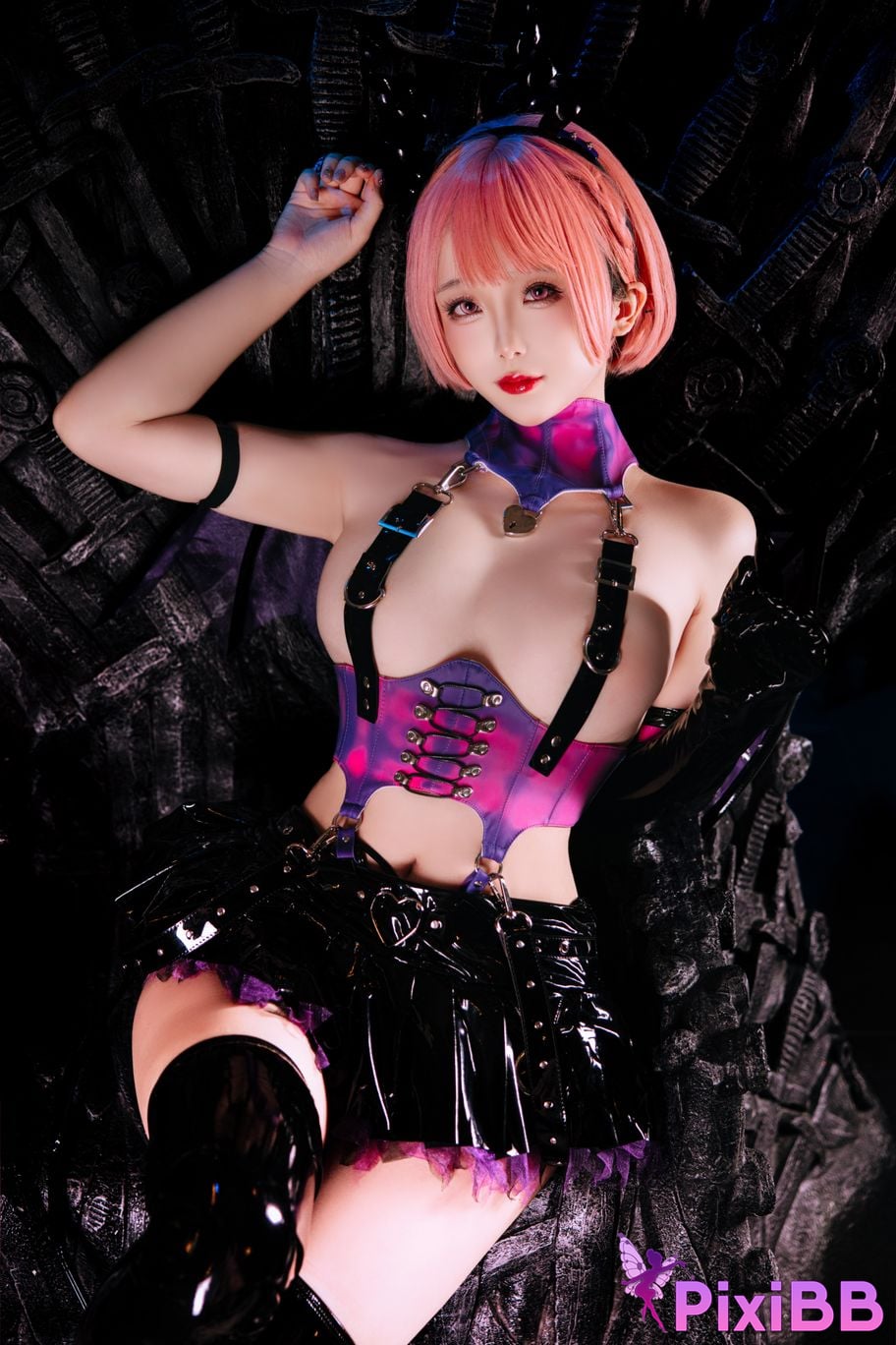 Cosplayer Hinajiao new succubus PixiBB.COM 023