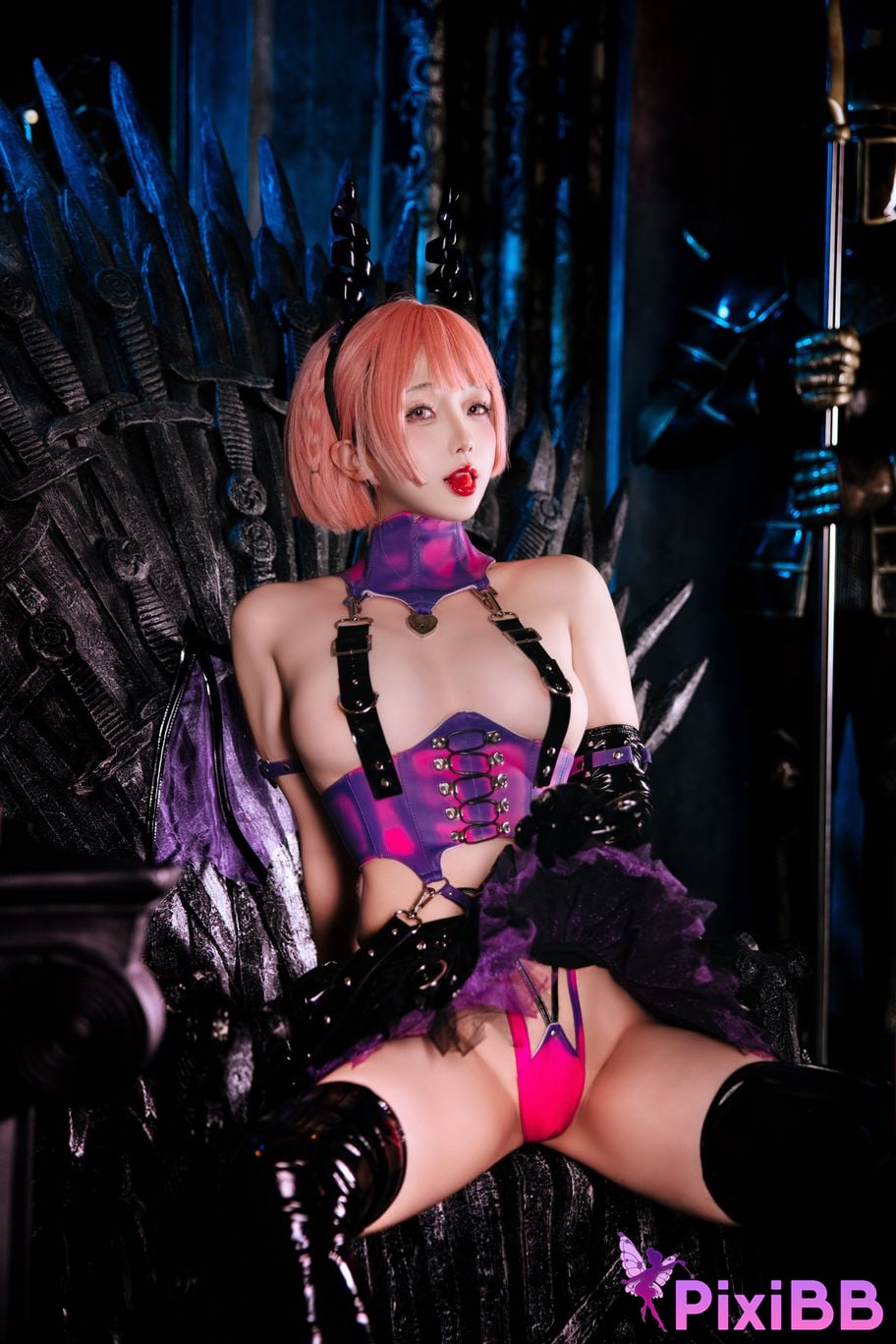 Cosplayer Hinajiao new succubus PixiBB.COM 045