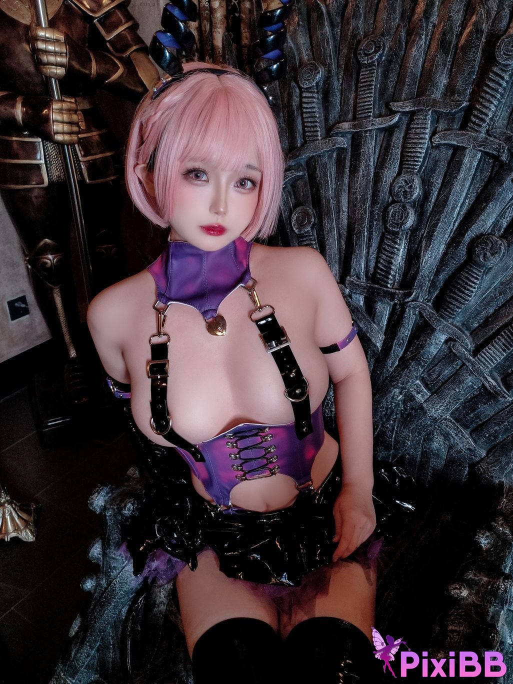 Cosplayer Hinajiao new succubus PixiBB.COM 048