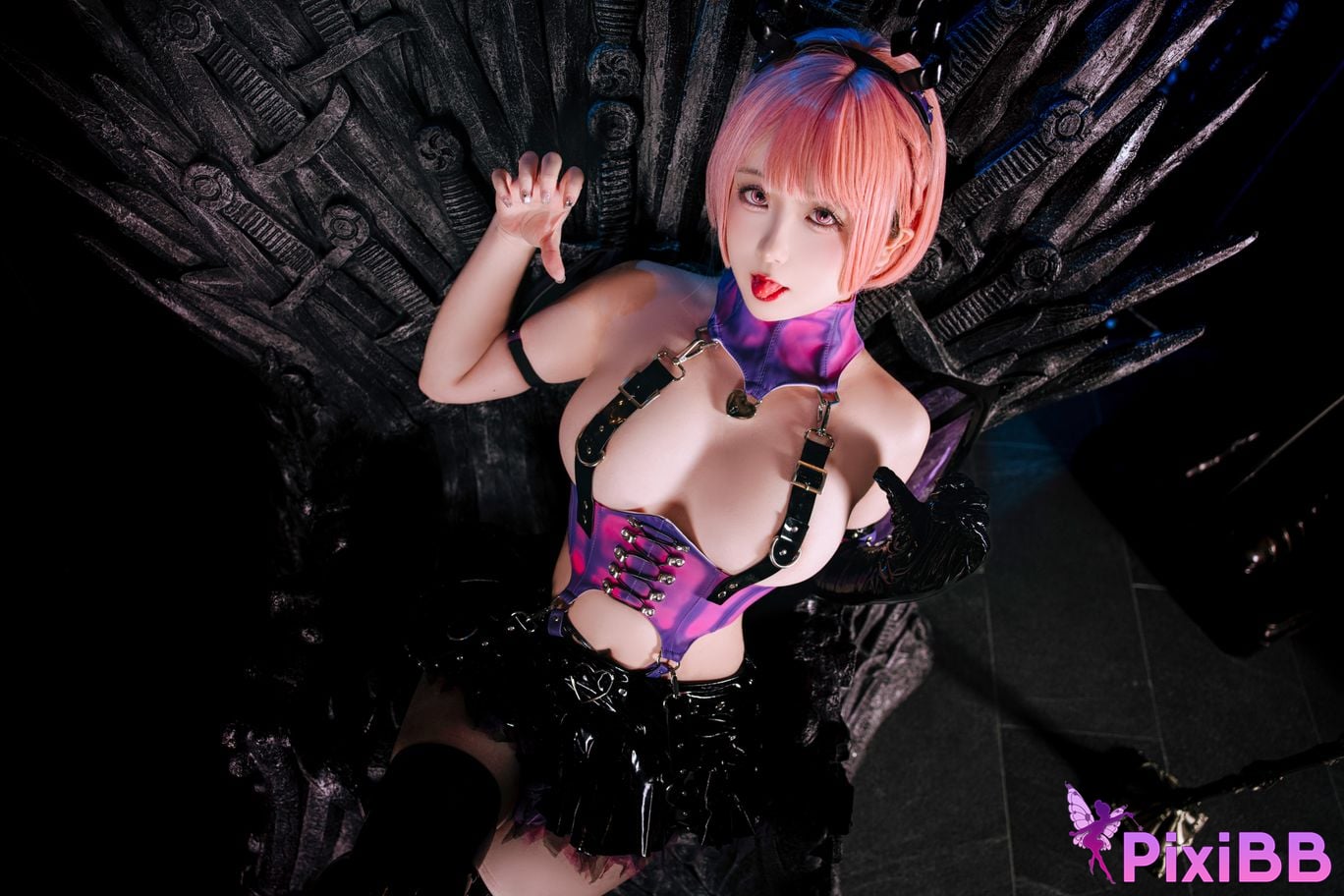 Cosplayer Hinajiao new succubus PixiBB.COM 053