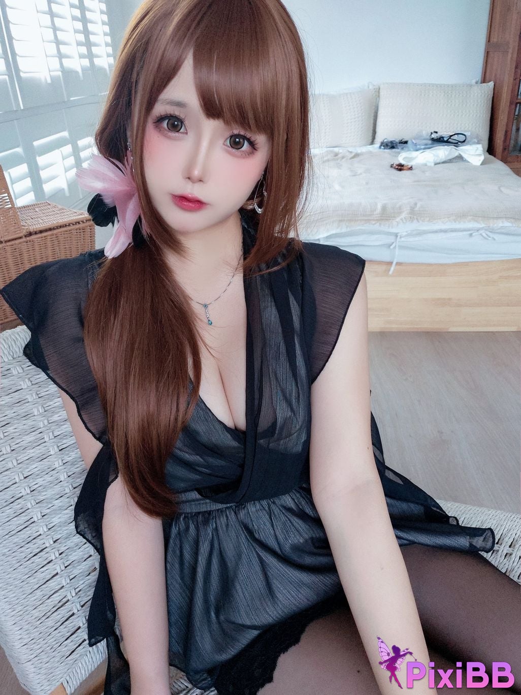 Cosplayer Hinajiao widow PixiBB.COM 035