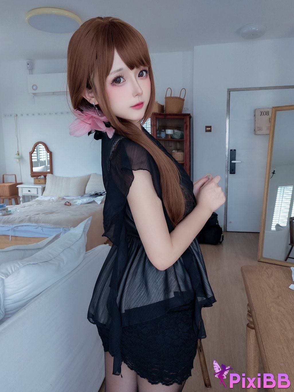 Cosplayer Hinajiao widow PixiBB.COM 068