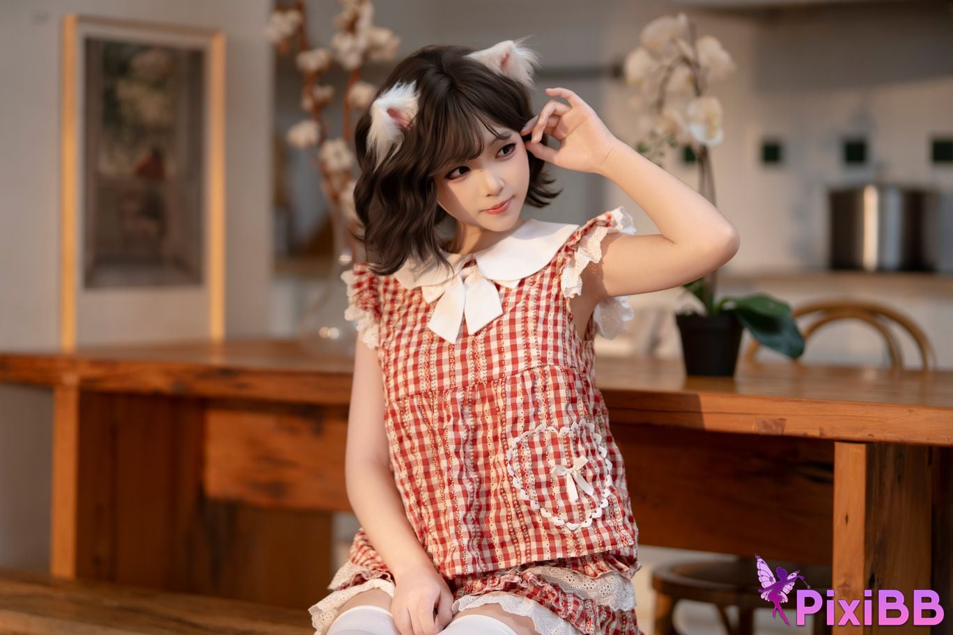 Cosplayer Bangni Bonnie cabin meow PixiBB.COM 006