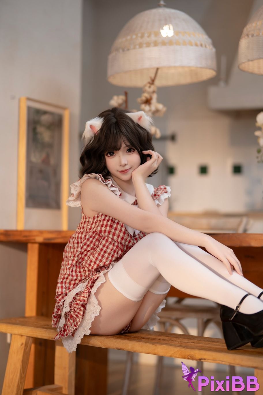 Cosplayer Bangni Bonnie cabin meow PixiBB.COM 012