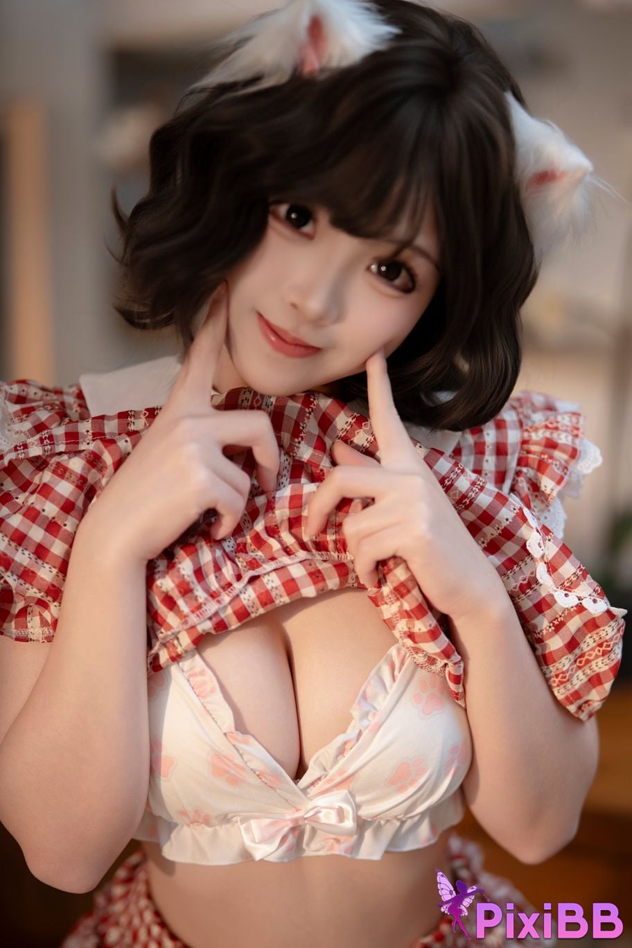 Cosplayer Bangni Bonnie cabin meow PixiBB.COM 029